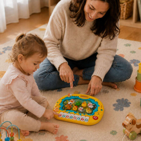 Piano con sonido de animales para niños Sc