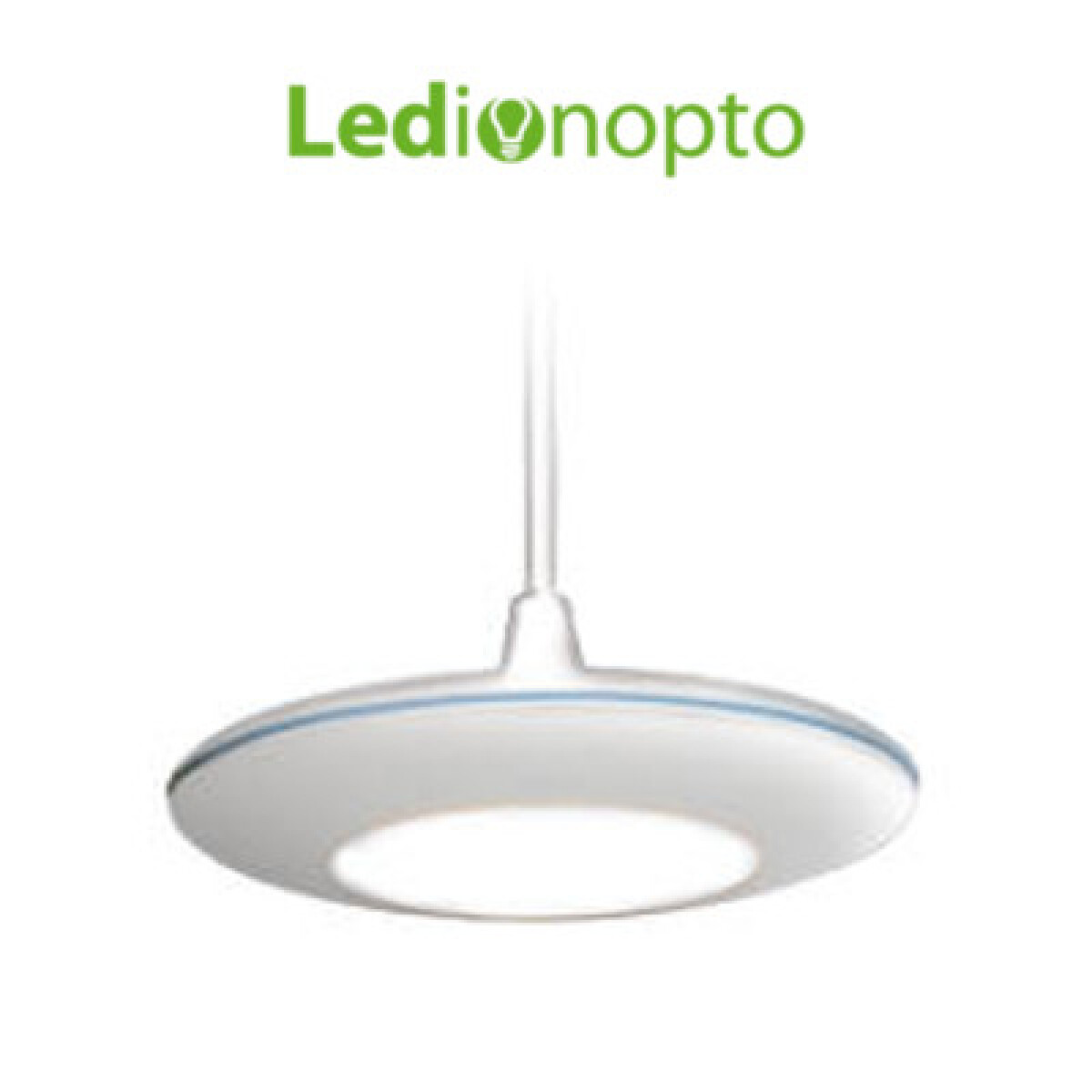 Ledion - LED1740 - 15W,220V, 38º, 3000K Blanco Cálido (Ww), 25,000 Hs, Blanco. 