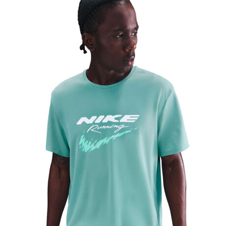 Remera Nike Dri Fit Uv Rn Enrgy Miler Manga Corta de Hombre Multicolor