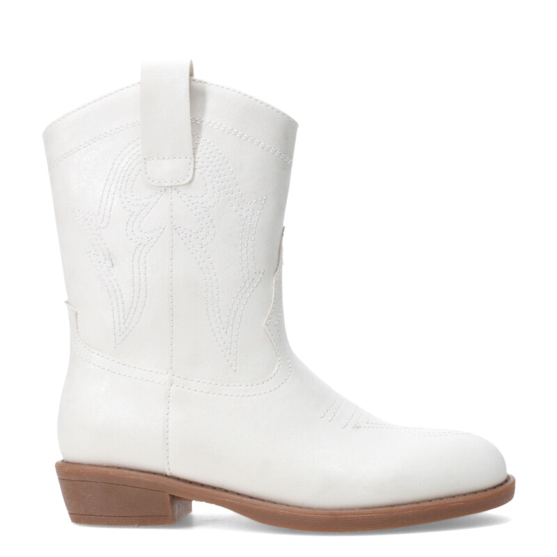 Botas de Niña MINI Miss Carol VIBER estilo tejana Blanco