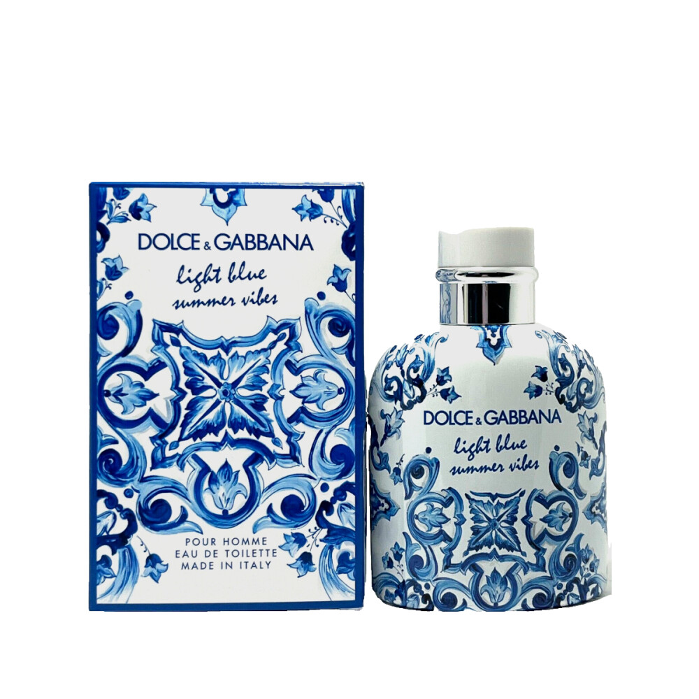 Dolce&Gabanna Light Blue Summer Vibes Eau de Toilette 125ml Masculino Dolce&Gabanna Light Blue Summer Vibes Eau de Toilette 125ml Masculino