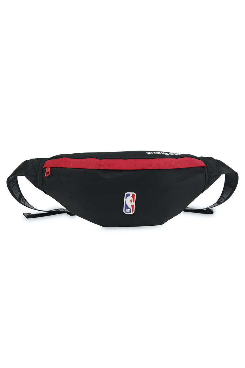 Riñonera nylon doble cierre Miami Heat - NBA Negro