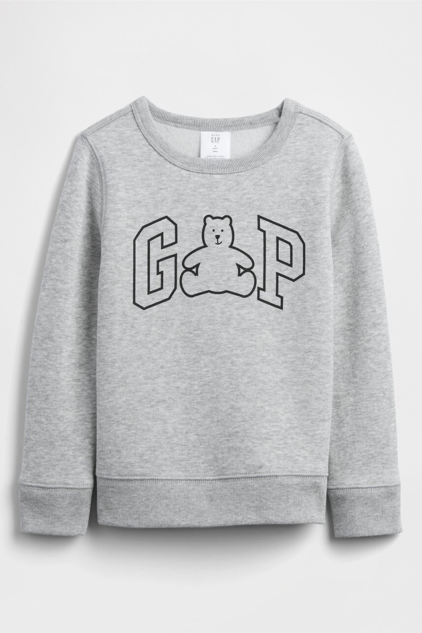 Buzo Deportivo Toddler Niño Light Heather Grey B08