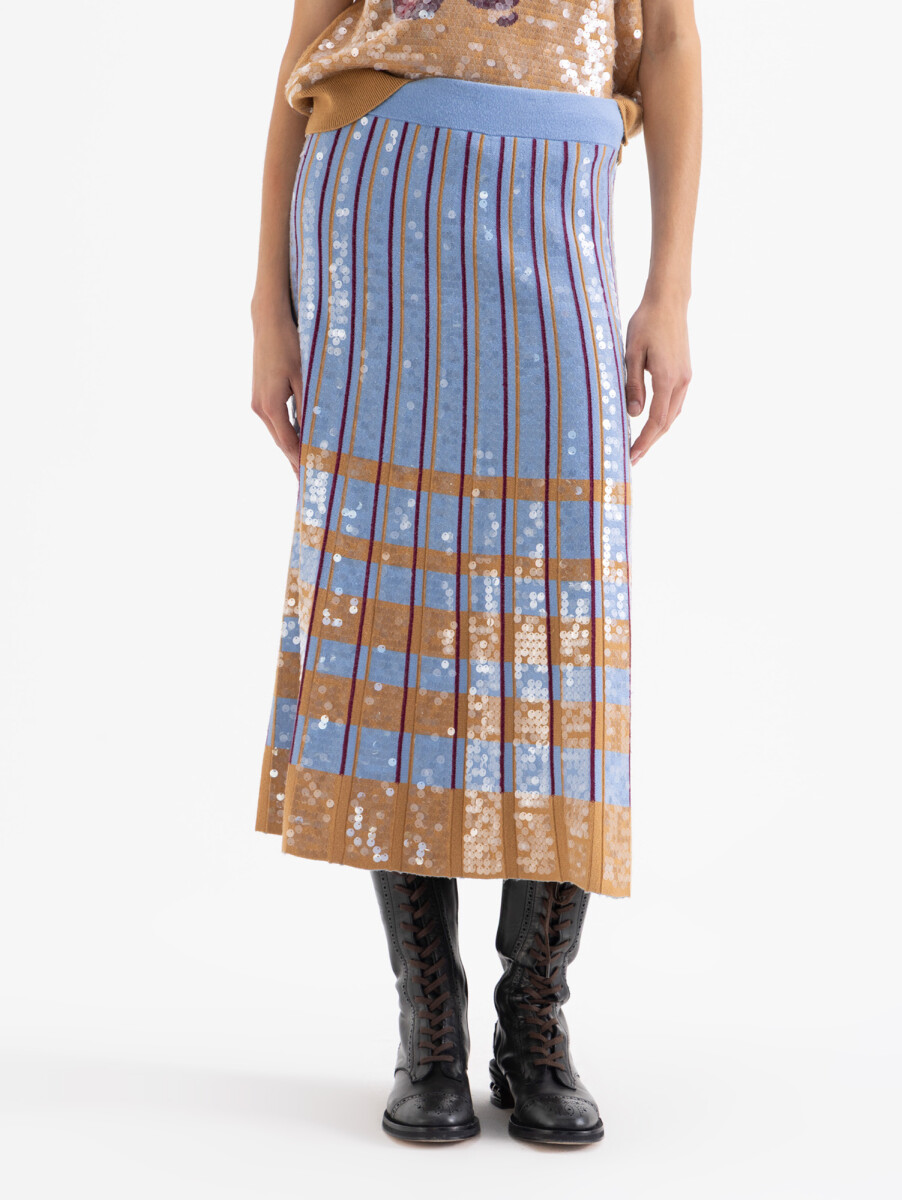 POLLERA FLAMING CHERRY 