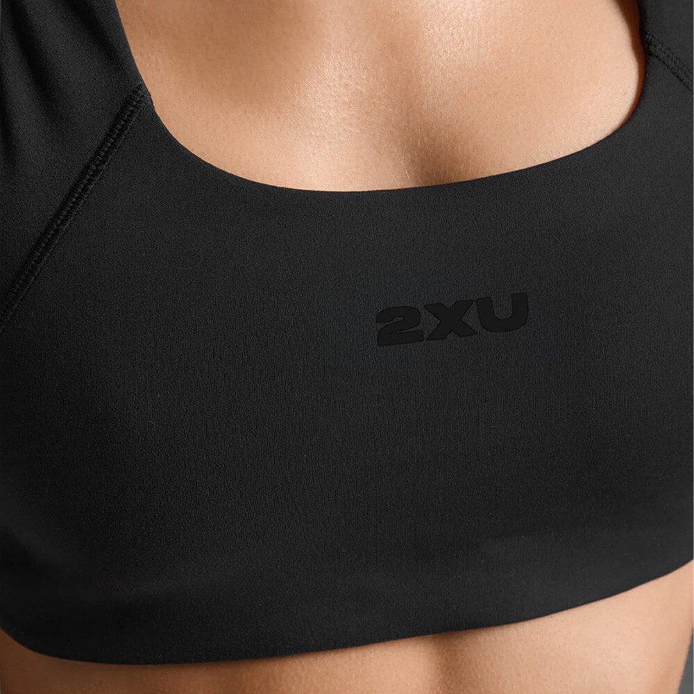 Bra Training Form Racerback Medium Impact Bra Mujer Black/black