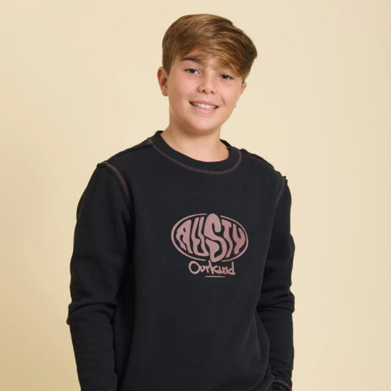 Buzo Juvenil Rusty Negro