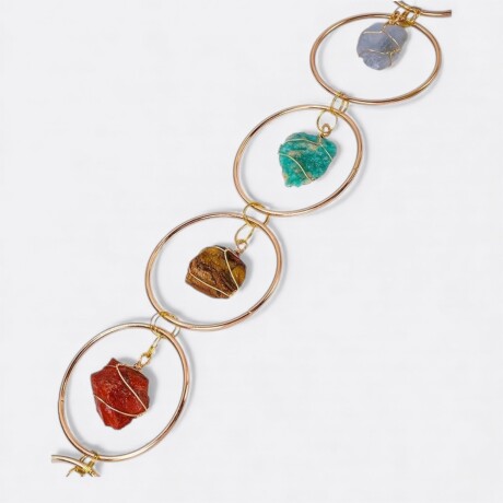 Colgante Piedras 7 Chakras Colgante Piedras 7 Chakras