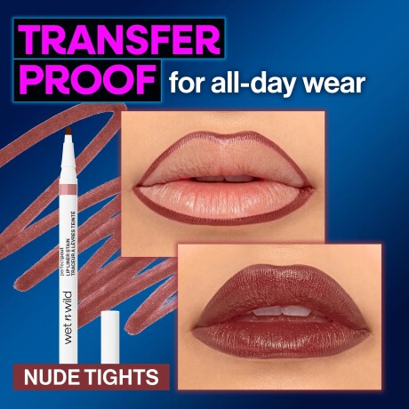 Wet n Wild delineador de labios fibra Tono 1116816 Nude Tights