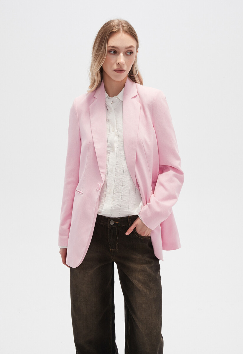Blazer Flok - Rosa Claro 