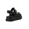 Modare Sandalia Dama Dos Trias C/ Hebilla Y Pulsera Negro