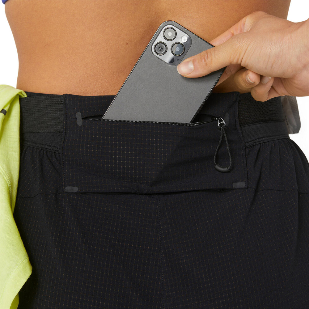 Short Running Metarun Split Short Mujer Performance Black