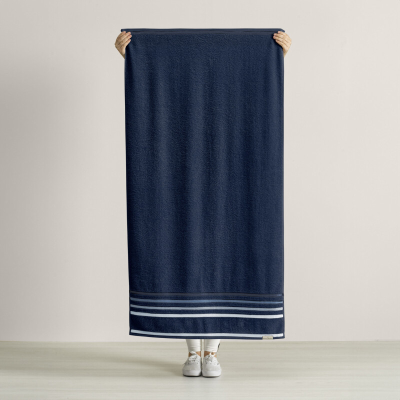 Toalla de Aldogón 86x150cm Lumina Azul