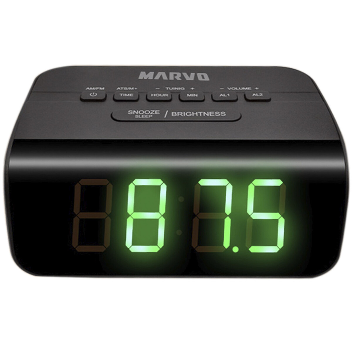 Radio Reloj Digital con AM/FM Marvo HAR-001 