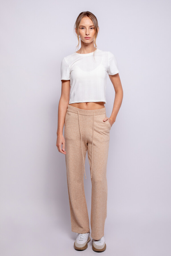 PANTALON TEDY Beige