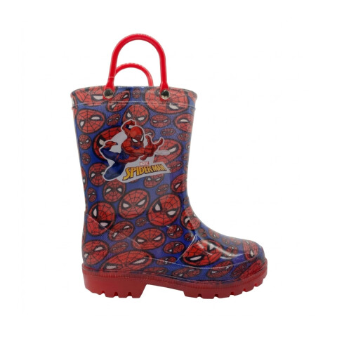 Botas de Lluvia Infantiles Spiderman Talle 24 al 30 U