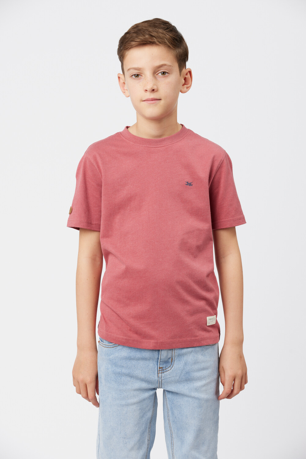 REMERA BÁSICA DE ALGODÓN Ladrillo