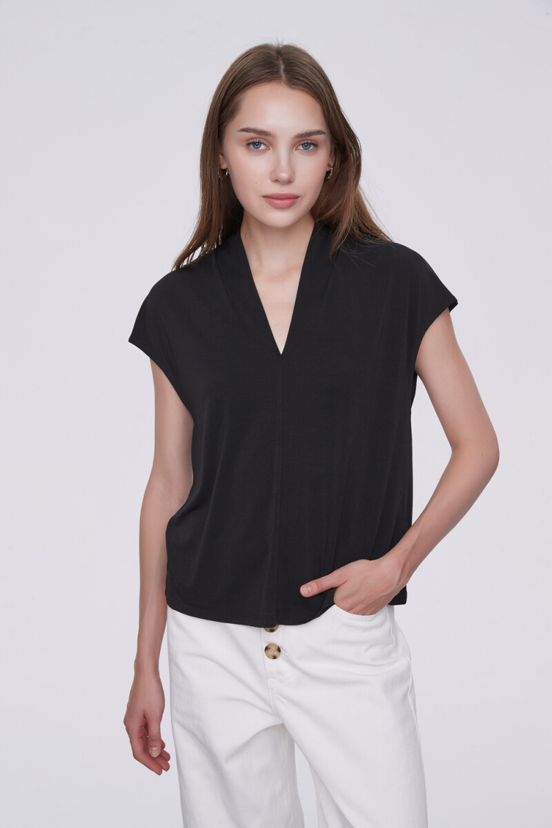 Blusa Abbita - Negro 