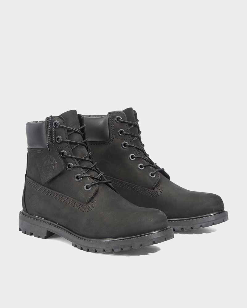 Botas Timberland Premium 6 Inch Waterproof Mujer Black