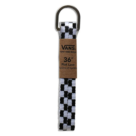 Cordones Vans 36 Blanco/Negro