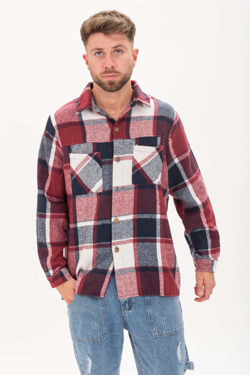 Camisa Lumber - Rojo 