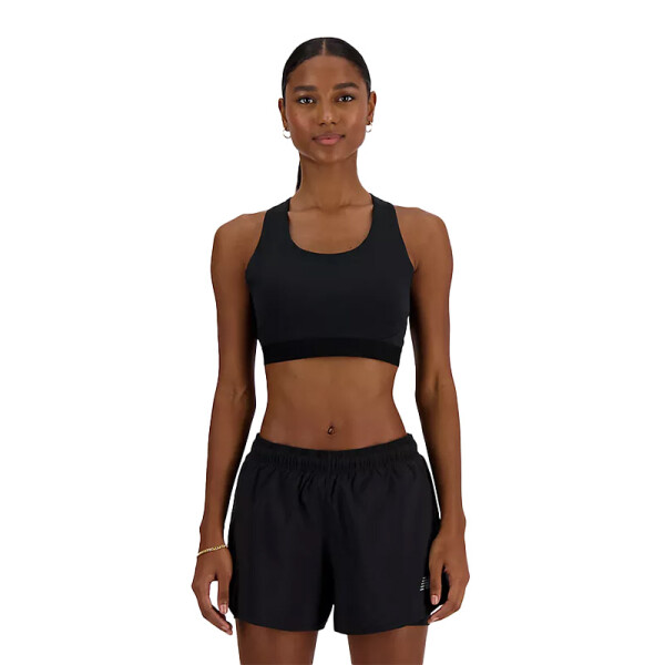 Top New Balance Medium Support Pocket Negro