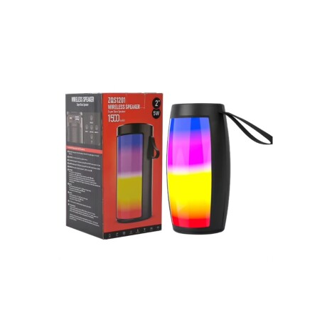 Mini Parlante Portátil Con Panel Led Batería Recargable 001