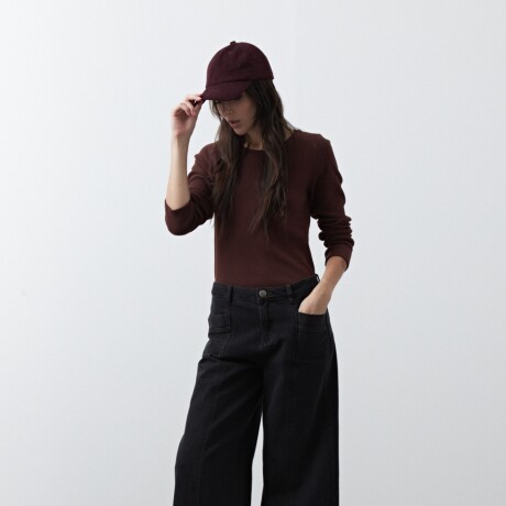 REMERA LUNS Chocolate