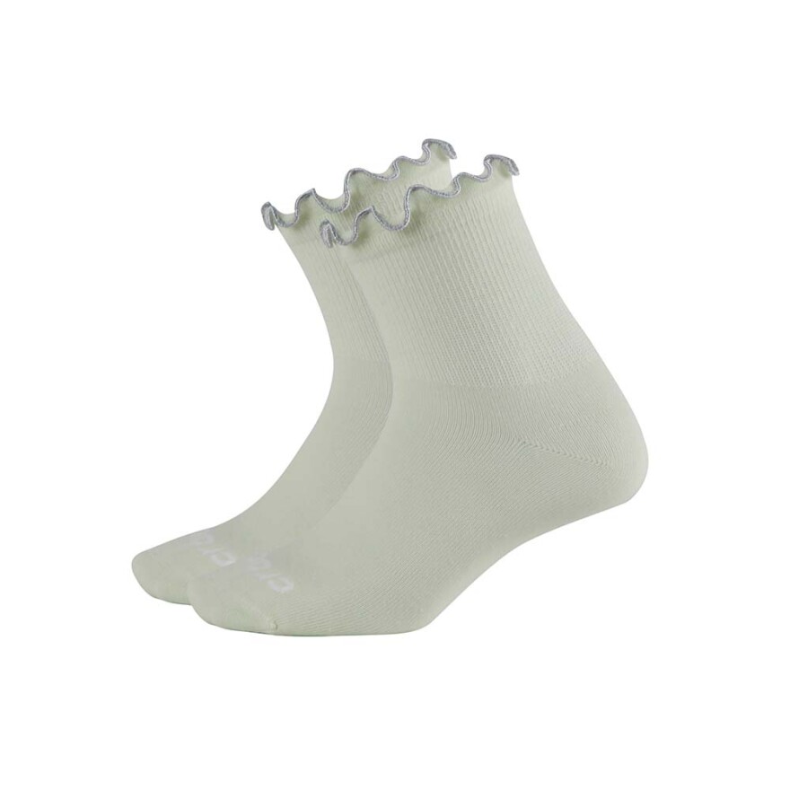 Medias Crocs Ruffle Shiny Top Ankle Unisex Night Shade