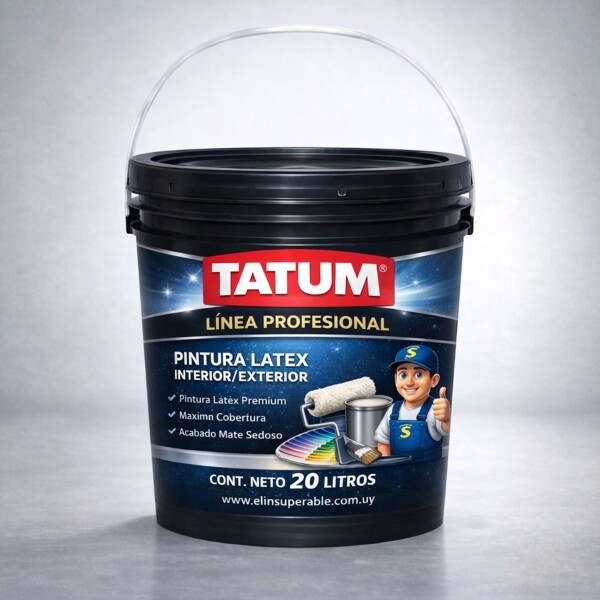 PINTURA PROFESIONAL LATEX INTERIOR-EXTERIOR 20 LITROS TATUM Pintura Profesional Latex Interior-exterior 20 Litros Tatum