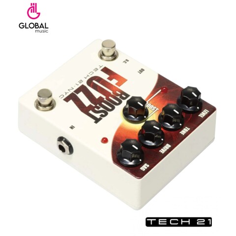 PEDAL DE EFECTO TECH21 ANALOG FUZZ W/ CLEAN BOOST PEDAL DE EFECTO TECH21 ANALOG FUZZ W/ CLEAN BOOST