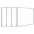 Plafones Cuadrados Promo X4 Unidades Led Luz Fría 60x60cm Plafones Cuadrados Promo X4 Unidades Led Luz Fría 60x60cm