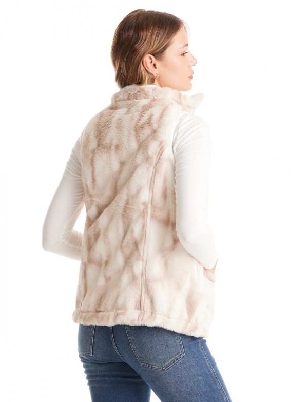 Chaleco Abrigo Rever CRUDO/MULTI