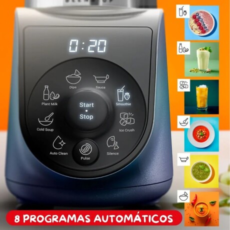 Licuadora personal Blend Up Moulinex, 1000W, 8 Programas Automáticos Licuadora personal Blend Up Moulinex, 1000W, 8 Programas Automáticos