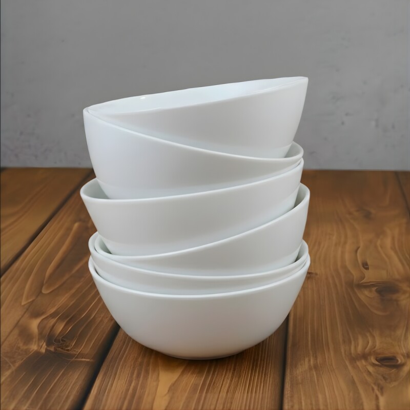 Set x6 Bowl 350ml Opalina BLANCO