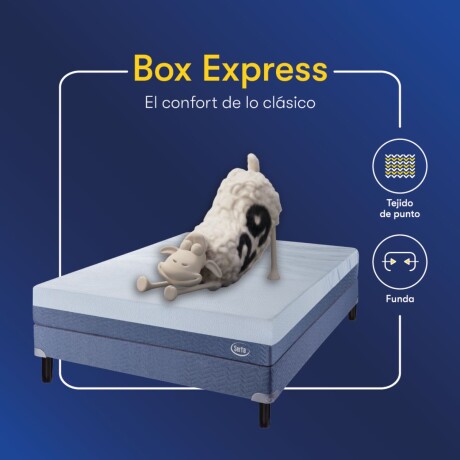 Colchón Express en caja - 2 Plazas 1.40 x 1.90