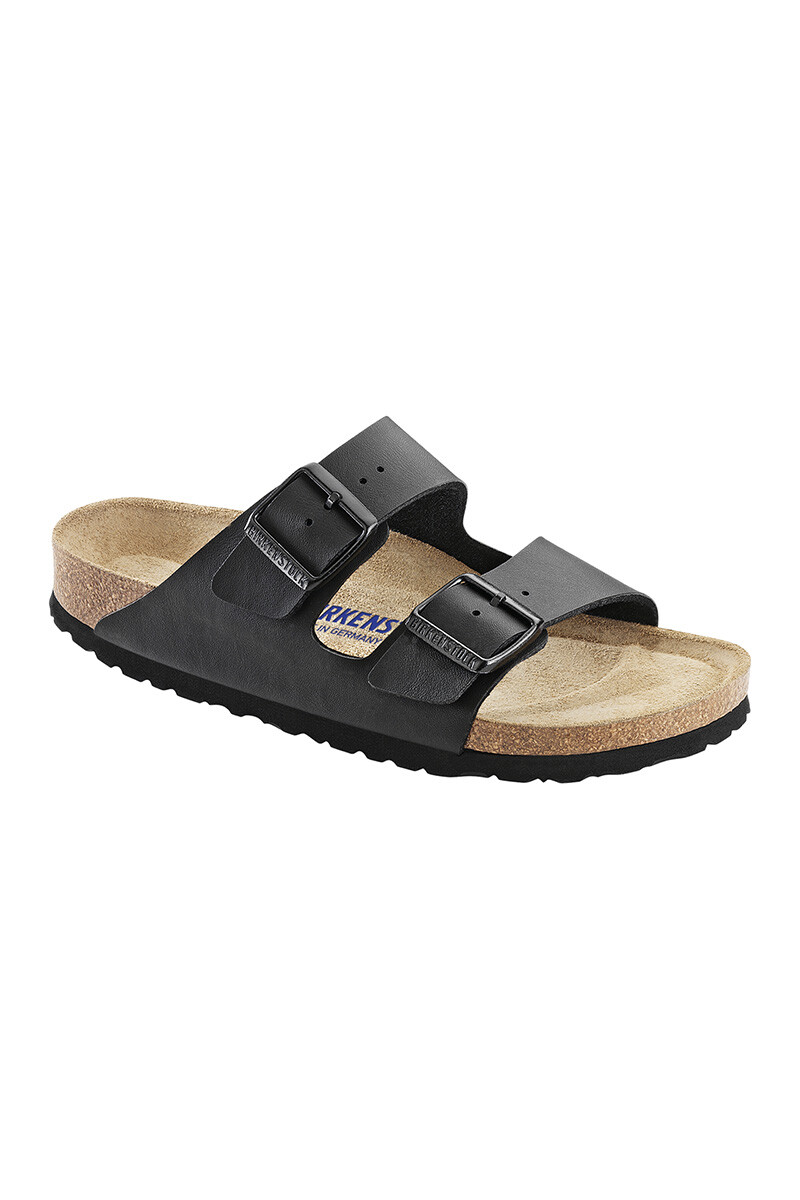 Sandalia Arizona Soft Footbed Birko-flor - Estrecho - Black 