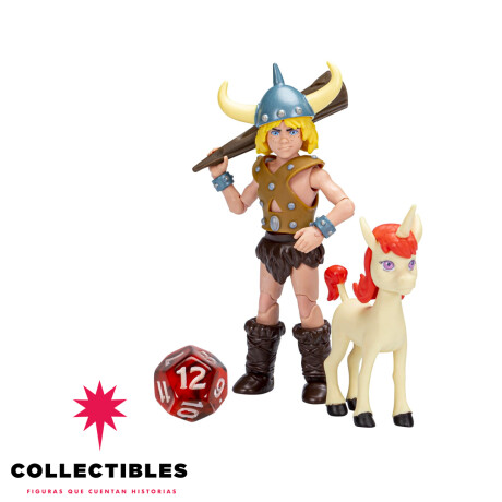 DUNGEONS AND DRAGONS! BOBBY Y UNI FIGURA ARTICULADA DE 15 CM DUNGEONS AND DRAGONS! BOBBY Y UNI FIGURA ARTICULADA DE 15 CM
