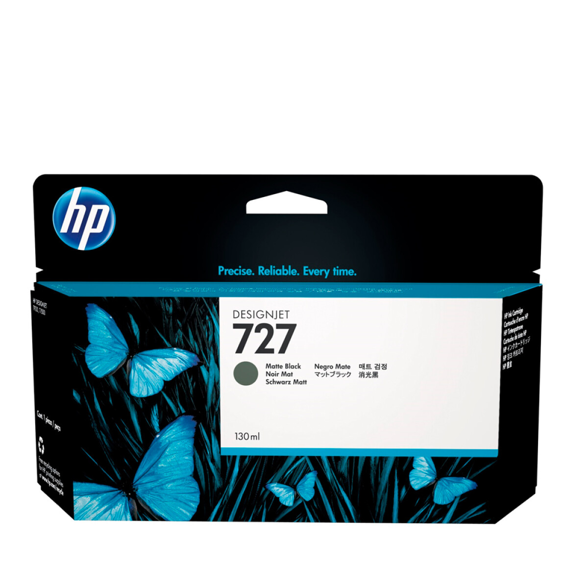 HP B3P22A 727 NEGRO MATE 130ML T920/930/1500/1530/2500 UK CP - 5883 