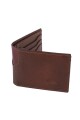 Billetera con detalle en tapa Marrón