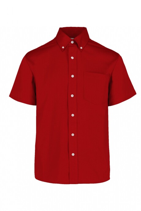 Camisa gabardina Rojo