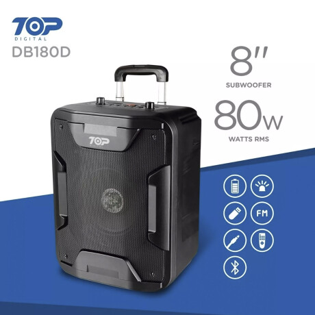 Parlante Bluetooth Portátil Top Digital ADS-DB180D Parlante Bluetooth Portátil Top Digital ADS-DB180D