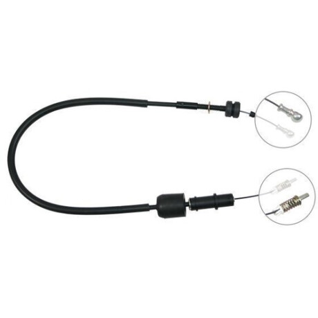 CABLE ACELERADOR CHEVROLET CORSA 1.0 1.4 1.6 EFI 94-96 835MM (GM170A) - CABLE ACELERADOR CHEVROLET CORSA 1.0 1.4 1.6 EFI 94-96 835MM (GM170A) -