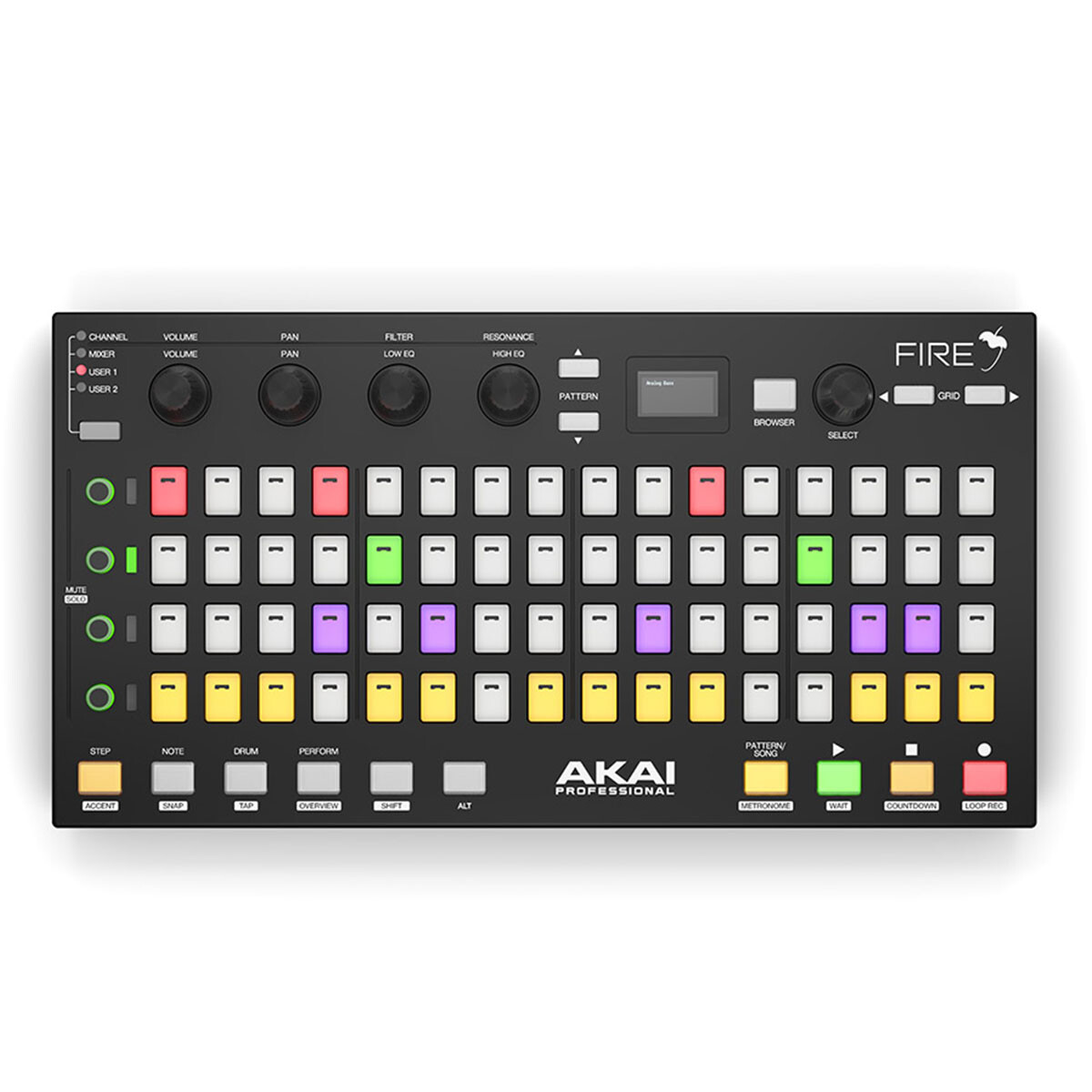 Controlador Midi Akai Fire Para Fl Studio 