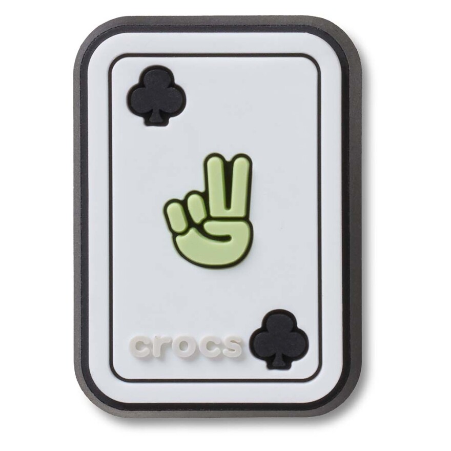 Jibbitz Peace Club Card Multicolor