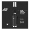 Termo Y Mate 2 En 1 Stanley Classic Mate System 1,2 L Para Preparar Mate Negro