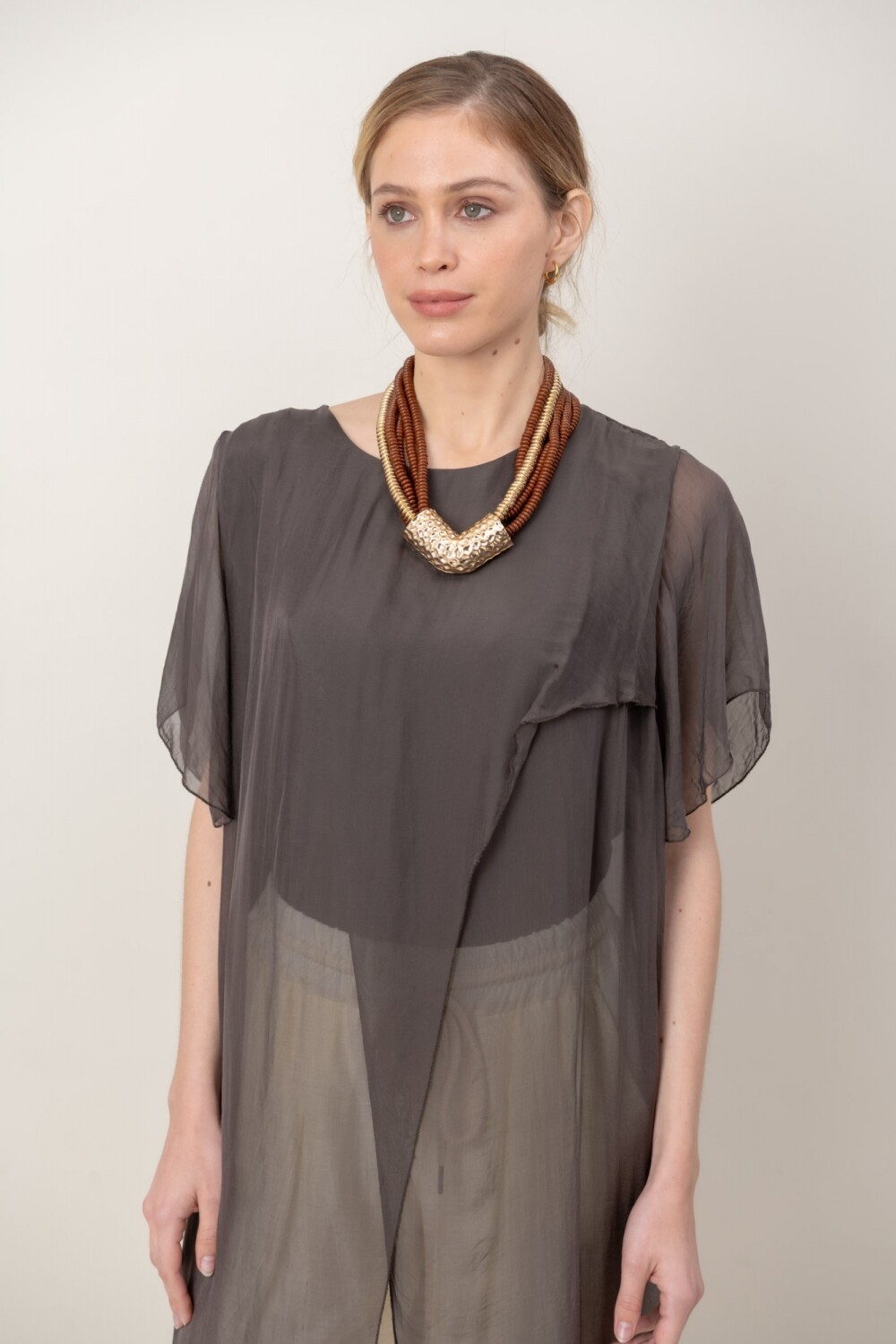 BLUSA DANU Chocolate