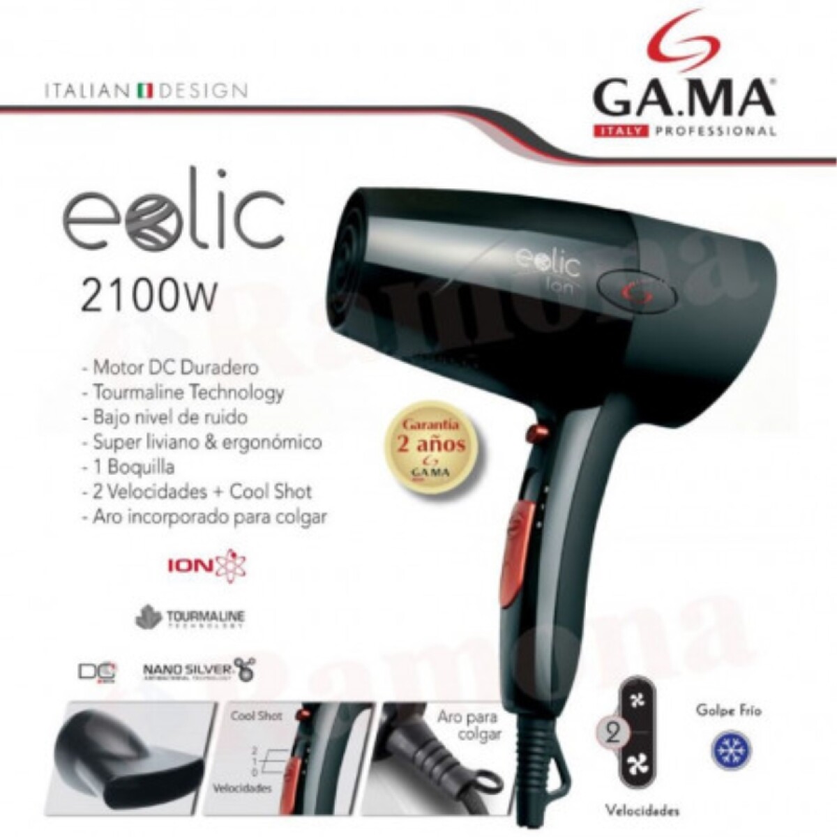 Secador Gama Eolic 2100 