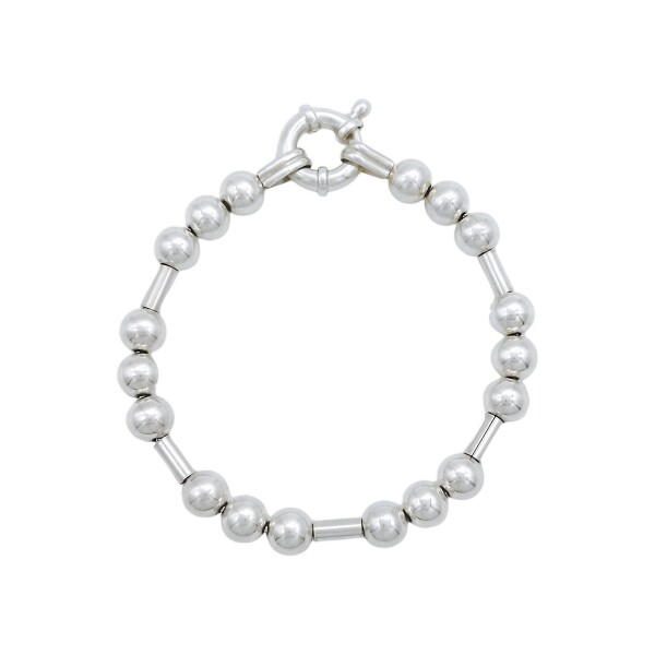 Pulsera Bolitas-Plata 925-Sin piedra-PU3105 sinpiedra