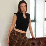 FALDA VIKTORIA NEW CAMELL