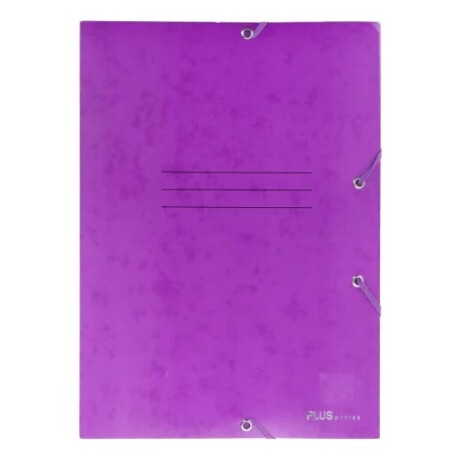 Carpeta con Elástico Plus Office Violeta